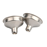 100pcs Stainless Steel Mini Hip Flask Funnel Wine Pot Filler for Flasks Bottles