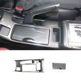 For Mitsubishi Lancer EX 2010-2016 Car Central Control Handbrake Cup Holder Cover Trim Accessories