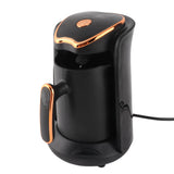 600W Turkish Coffee Maker 4 Cups Anti Overflow Anti Dry Burning Portable Turkish Coffee Machine for Home 220V