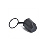 Black Tow Bar Ball Push-in Type Cover Cap Car Hitch Towball Trailer Protection Cap EIG88 Suitable for RV Trailer