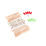 50pcs 1K 10K 100K 220 Ohm 1/4W Metal Film Resistor and Led KIT for Raspberry Pi /