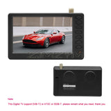 Pocket TV D5 5 Inch DVB-T2 ATSC ISDB-T Digital and Analog Mini Small Car Television Portable TV Support USB TF MP4 AC3