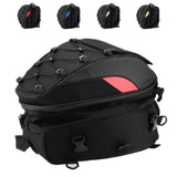 Motorcycle Rear Bag  Motorbike Storage Pack Reflective High‑Density Woven Oxford Cloth for Autocycle