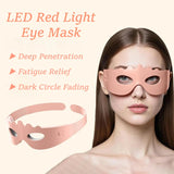 Electric Eye Massage Device Women LED Eyes Mask Dark Circles Eyes Massager Instrument Home Use Eye Red Light Therapy Devices