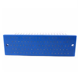 Professional Blue Hair Hackle with 93 Pcs Needles for Comb Machine Weft,Small Steel Comb Best Tool