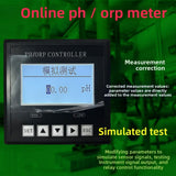 Online Water Quality Analyzer High Precision Industrial PH Meter Electrode Online Orp PH Tester