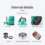 High-Power Submersible Water Pump Electric Drainage & Dirty Water Pump for Flood, Basement, Pond, Well & Irrigation