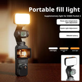 Suitable for DJPocket3 fill light, sports camera lighting accessories, beauty pocket photography light