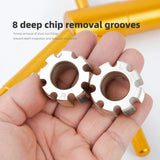 Bicycle Frame Aluminium Alloy Repair Tools Kit Bike BSA Thread Bottom Holder Tapping High Strength Steel Tool BC 1.37x24T