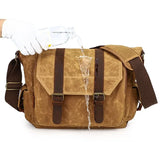 New SLR digital camera bag shoulder crossbody bag outdoor portable canvas mirrorless SLR camera bag