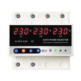 Multifunctional Microcontroller Based 3P Voltage Protector Digital Display Voltage Meter Adjustable Voltage Protective Device