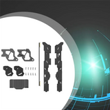 CNC Camera Side Plate Upgrade Kit With 220MM Coaxial Cable For Chimera 7 Pro V2/DJI O4 Pro FPV Drone Parts