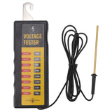 Electric Fence Voltage Tester 8 Neon Lights Maximum 12KV Waterproof Portable Fence Fault Finder for Farms Livestock 2025 New