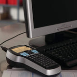 OK Portable Label Maker LabelManager 420P LM 420P D1 Tape Rechargeable Label Printer W/ PC & Mac Connectivity
