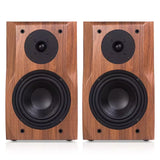 6.5 Inch Passive Wooden Speaker 20~200W Bookshelf Speakers 4 Ohm HIFI Audio Loudspeaker for Home Theater Sound System DJs Studio