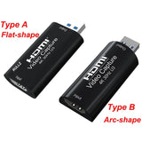 MS2130 Real USB 3.0 Hd 1080p 60fps HDMI Video Capture Card Game Recording Box Live Streaming for PS4 Ps5 Switch Camera Laptop PC