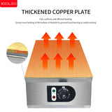 XEOLEO Single-Head Souffle Maker 1300W Fluffy Japanese Souffle pancake machine gaufrier Shuffley Machine Mechanical Type