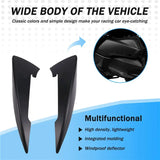 For XMAX 300 XMAX300 2023 2024 Motorcycle Sport Downforce Frontal Spoiler Aerodynamic Wing Deflector Naked Forntal Black