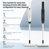 Wireless Vacuum Cleaner 20000Pa Suction Handheld Powerful Vacuum Cleaner Low Noise Multiple Accessories to Meet Your Needs