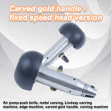 Micro-Setting Machine for Jewelry Pneumatic Engraving Tool Handle - Lindsay-style Engraving Handle, Edge Rolling Machine