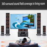 5.1 Home Theater Audio Set Living Room Home Amplifier Speaker Audio 3d Surround K Song Speaker Column
