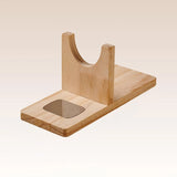 Wooden Hot Glue Holder Universal Tabletop Tools Storage Holder Hot Melt Glue Support Stand Base No Messy for Hobby Professionals