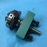 Aluminum Body Manual Chuck Spindle for Lathe Side-Mount with Precision Bearing 1-45mm Clamping Range -Precision Engineering Tool