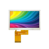 4.3 inch TFT LCD Screen RGB Interface 480x272 Resolution HD IPS Socket 40PIN With Capacitive Touch
