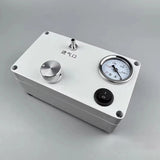Desktop Vacuum Pump, Adjustable Suction with Pressure Gauge, for Lab Filtration, Defoaming, and Negative Pressure Applications