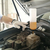 1.75L Pneumatic Brake Fluid Bleeder Kit Automobile Air Extractor Pump Oil Bleeding Tool with 1L Oil Extraction Container, 0.75L