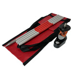 New Mini 360 Degree Prism for SWISS TYPE Total Station Replace GRZ101 Mini Prism Survey + 4 Poles With Soft Bag + A Bubble