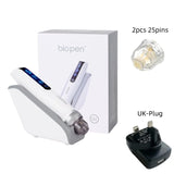 Q2 Bio Pen Cartridge 9pins 14pins 25pins Titanium Needle Sterile Nano Bayonet For Skin Care Hair Growth Micro Needle Beauty Tool