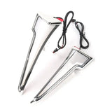 For Touring CVO Electra Street Glide Ultra 2023-2025 Motorcycle LED Front Fairing Turn Signal Light Black