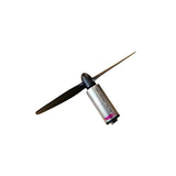 2 Sets M50 3-6V DC Motor 15000RPM Micro DC Motor with Black Propeller CW CCW Model Airplane Helicopter Fan DIY Kits