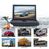 Rear View Monitor With Backup Camera 5 Inch Car Monitor Rear View Car Camera Parking System Kit