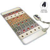 7-Chakra Healing Mat with PEMF & Photon Therapy - Far Infrared Heating Pad for Back Pain Relief, Energy Balance & Relaxation