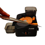 AC 220V Multifunctional Electric Knife Sharpener | 4-Stage Professional Blade Sharpening System for Home & Commercial Use