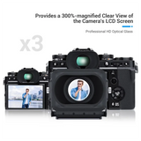 3X LCD Viewfinder Camera 3.0" Camera Viewfinder For Nikon Z30 Sony ZV-1 ZV-1F RX100 Canon G7X