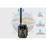 A390G 4G 32MP Cellular Trail Camera Traps, Night Vision, Cloud Free Mobile App, Easy to Use, Online View Image