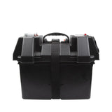 Battery Box Battery Storage Premium Smart Battery Box Multifunctional for Kayaks Lawn and Garden Travel Trailer Camping RV