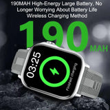 B05 Smart Watch 2.99-inch HD Screen BT Calls Health Monitor Games Calculator Alarm Clock 190 Battery Sports Smartwatch