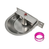 New Cow Water Bowl Automatic Drinking Waterer Stainless Steel Touch Switching Water Dispenser for Goat Cattle Horse Piglets