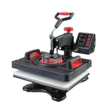 29*38CM 8 in 1 Combo Upgrade Heat Press Machine 360° Rotation Sublimation Printer Cap Shirt Mug Plate 2D Heat Transfer