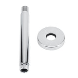 Shower Arm Tube 15/20/25/30cm Round Top Shower Arm Tube Wall-mounted Bathroom Ceiling Shower Head Extension