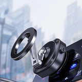 New 2025 Universal Magnetic Vacuum Car Phone Mount Holder, 360° Rotating Stable Dashboard Windscreen Stand for Recording