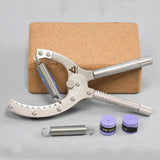 Portable Sports Tools - Adjustable Hand Grabber - 10-120kg Stainless Steel Grip Strength Trainer for Arm and Forearm Workout