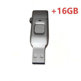 USB Disk 64GB Fingerprint Flash Drive Password Verification Metal OTG Pendrive USB3.0 Type C for PC Phone Lock Thumbdrive Jump