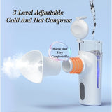 Portable Eye Massager Well Being Relaxation Eyes Moisturizer Massagers Steam Nano Sprayer Fatigue Recovery Facial Vaporizer