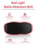 Red Light Therapy Belt Infrared Weight Loss Belt Pain Relief Heating Belt Portable Rechargeable Body Slimming Belt for Waist