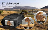 Z525 4K HD 48MP Night Vision Binoculars Telescope with 3 Inch TFT 8X Digital Zoom 600M IR Professional Goggles for Hunting